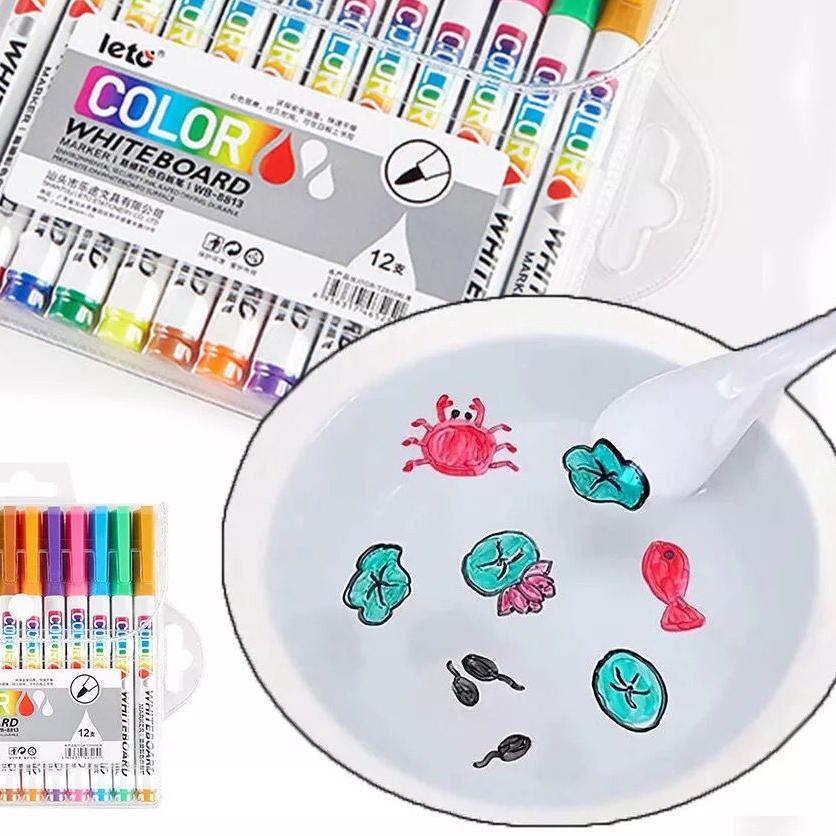 

PROMOSI !!! 2.2 (NC) Magic Marker / MAINAN SPIDOL + SENDOK AIR AJAIB MENGAPUNG / MARKER SPIDOL WHITE BOARD AIR [KODE 734]