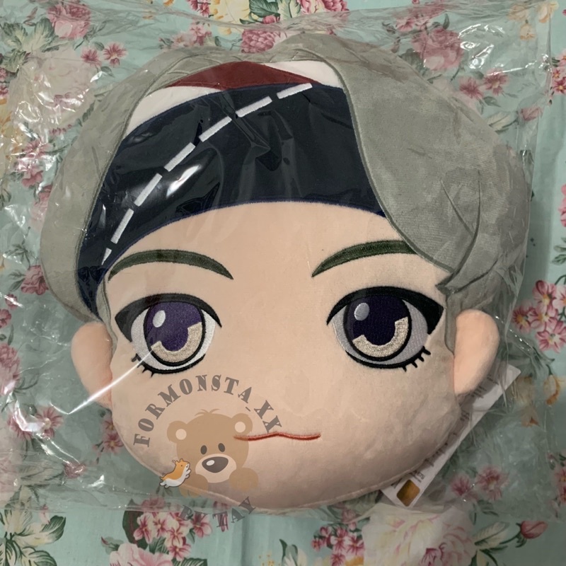 READY STOCK - OFFICIAL BTS TINY TAN CUSHION BLANKET TAEHYUNG V