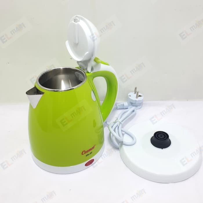 Kettle listrik 0,8L Cosmos CTL 211 / teko ceret elektrik CTL211 0,8 Liter Pemanas Air