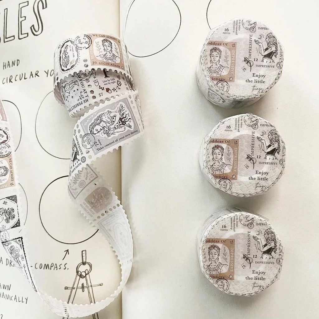 

Pion Postage Stamp Washi Tape