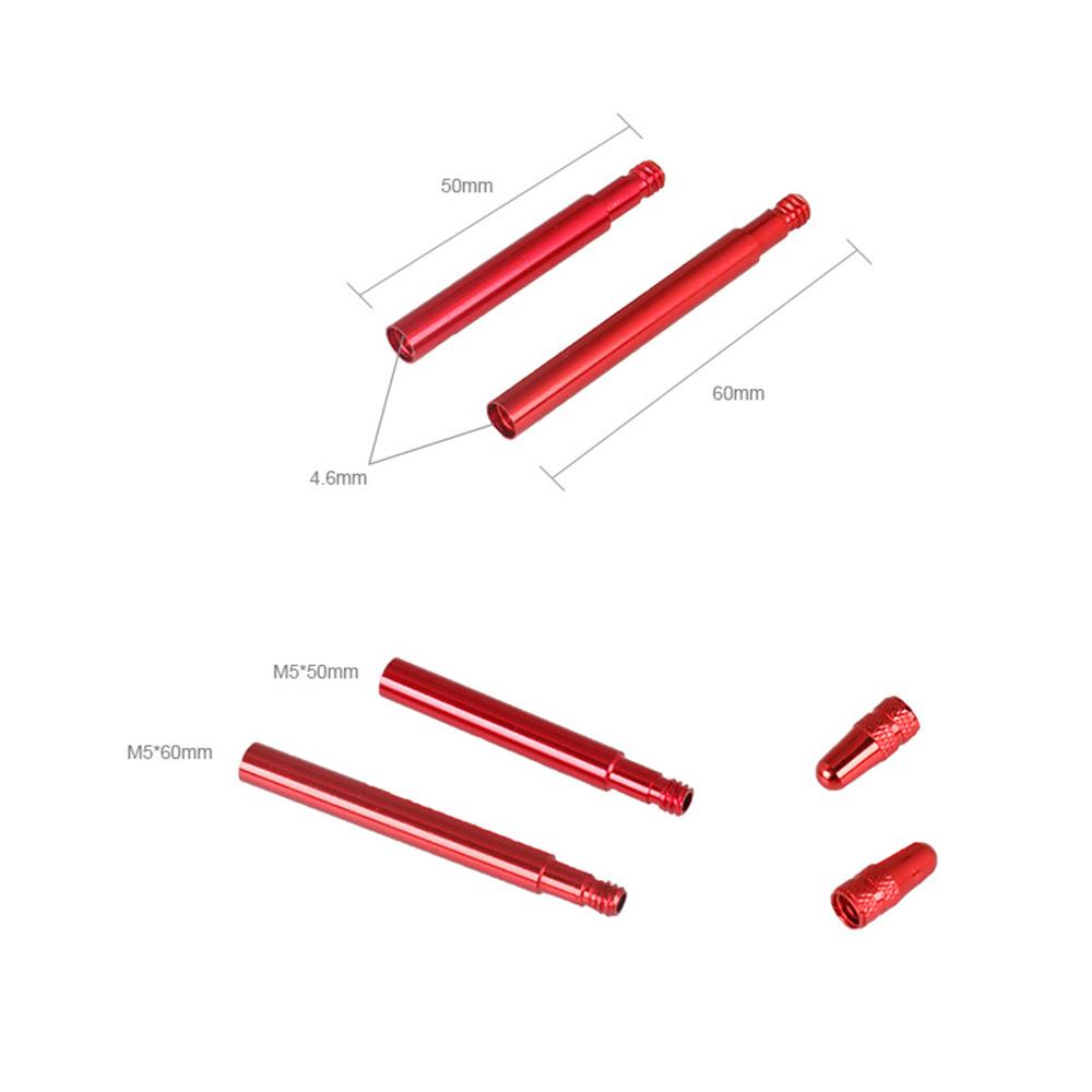 Lanfy Valve Extender Sepeda Jalan 1pasang Velg Sepeda Anodized CNC F/V Valve Extension
