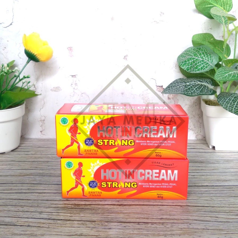 Hotin Cream Strong Tube 60 gram Untuk Nyeri Sendi dan Otot