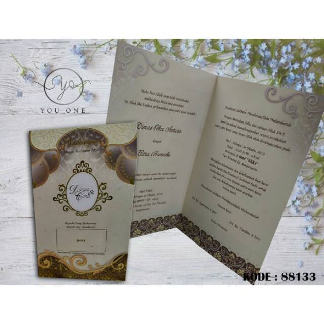Undangan Pernikahan/Undangan Erba/ERBA88133