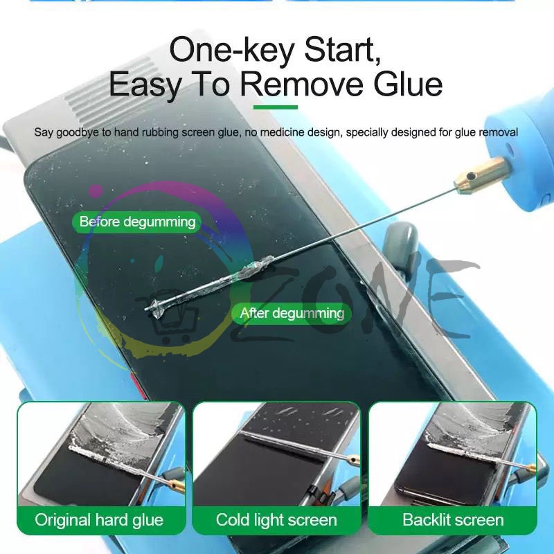 ALAT PEMBERSIH LEM OCA - GRINDER SCREEN GLUE REMOVAL RELIFE RL-056D