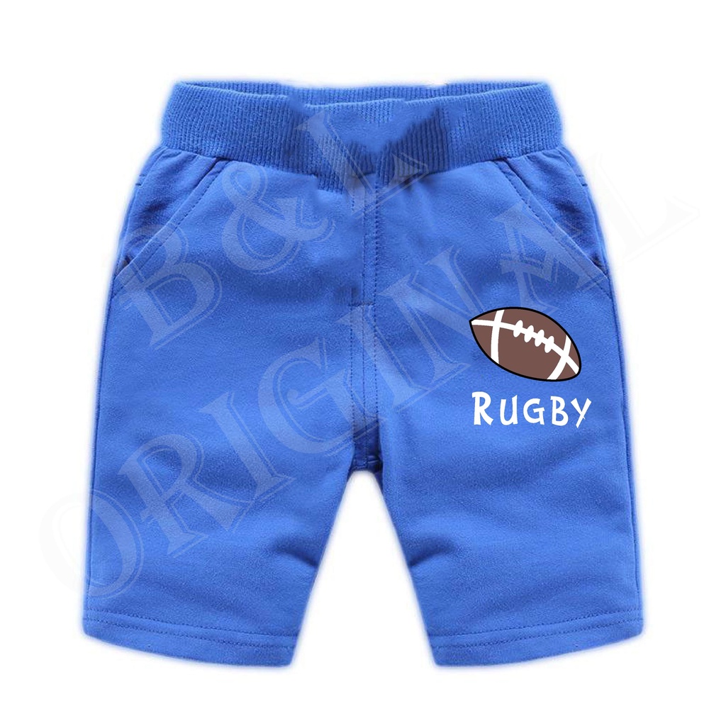 BS/COD/CELANA PENDEK RUGBY ANAK ANAK 1-7 TAHUN//REALPIC//GOOD QUALITY