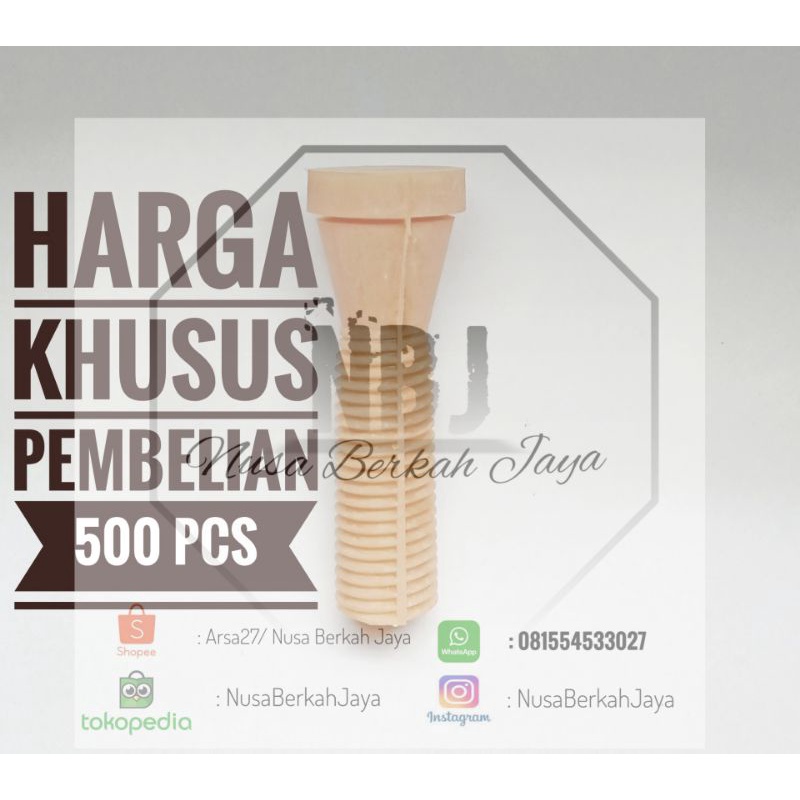 Karet Mesin Pencabut Bulu Ayam CBA Karet Asli tipe 1 500pcs Murah Tidak mudah putus Bubut Ayam