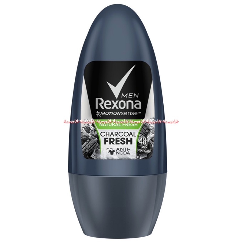 Rexona Men Natural Fresh Charcoal Lime Cool 48H Deodoran Anti Noda Di Baju Deodorant Cowok Pria Laki Laki Hilang Bau Badan