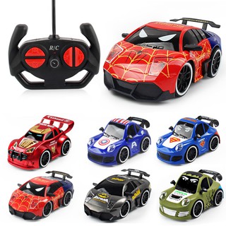 Mainan Mobil Remote Control Wireless Desain Iron Man Mainan Mobil Remote Control Wireless Desain Iron Man