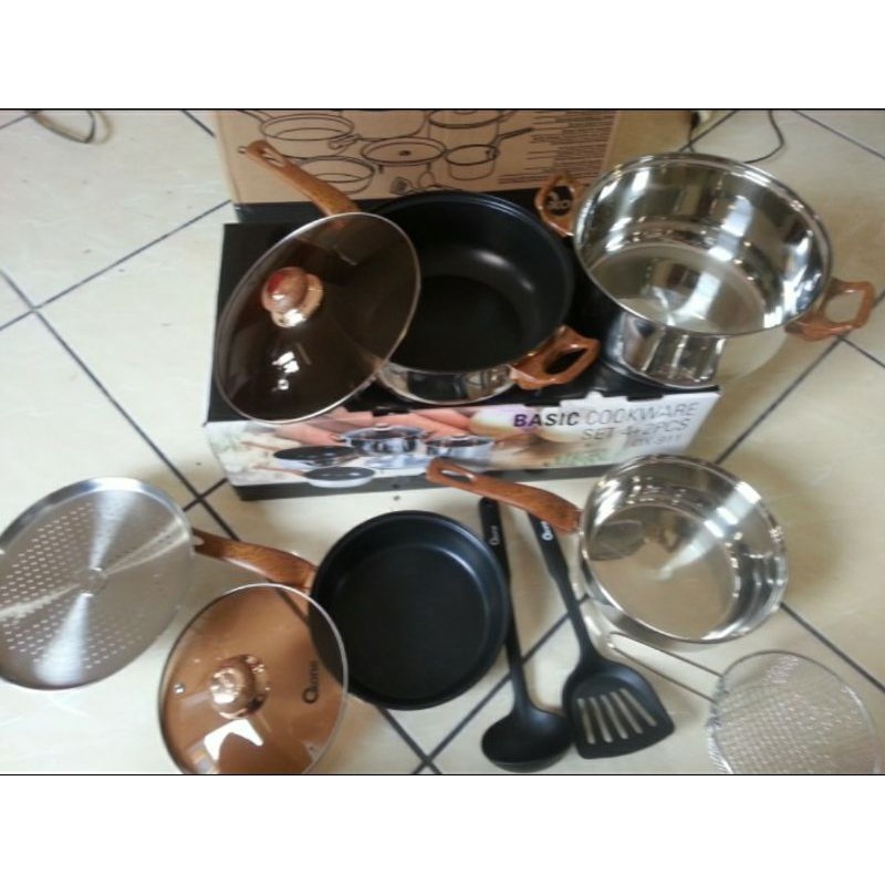 Panci Set OXONE OX-911 - OXONE Basic Cookware Set OX911 OX 911