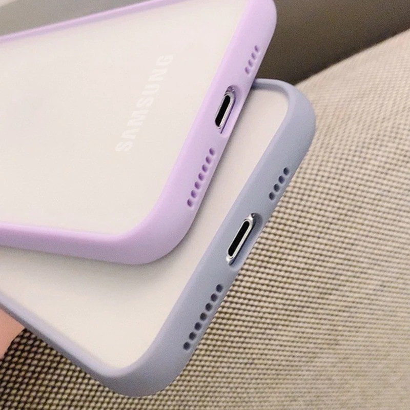 Case BUMPER MACARON Samsung A22 A32 A52 A72 4G 5G A02S A11 A10S A20 A30 A20S A30S A50 A50 A51 A71 M11 Candy Lens Cover Camera Protector My Choice Casing Dove Softcase Hardcase Soft Hard Fuze Shockproof Aero Matte-7