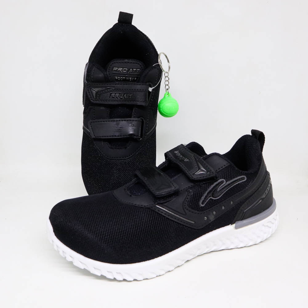 PRO ATT TEC 890 TEC 893 SEPATU SEKOLAH SEPATU HITAM SEPATU ANAK SNEAKERS HITAM PUTIH