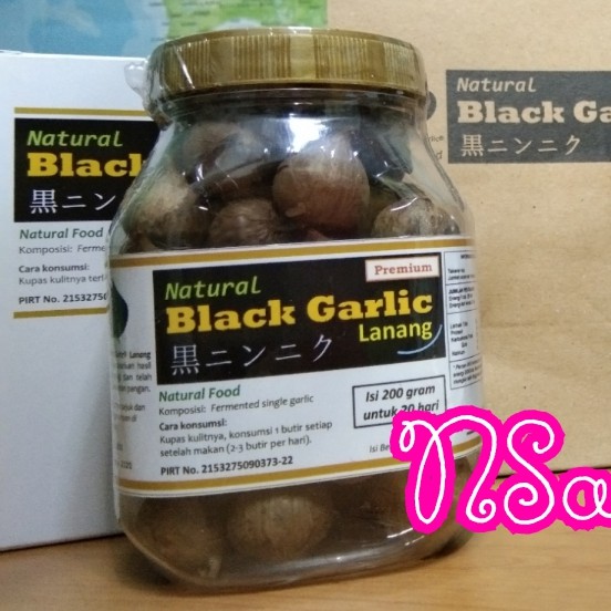

NATURAL BLACK GARLIC PREMIUM 200 GRAM