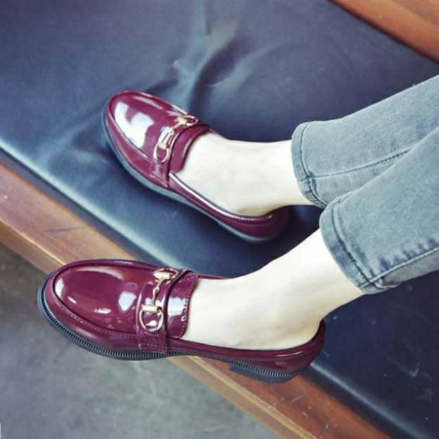 Sepatu docmart SANY / sepatu loafers wanita / sepatu fashion wanita / bisa cod / sepatu wanita