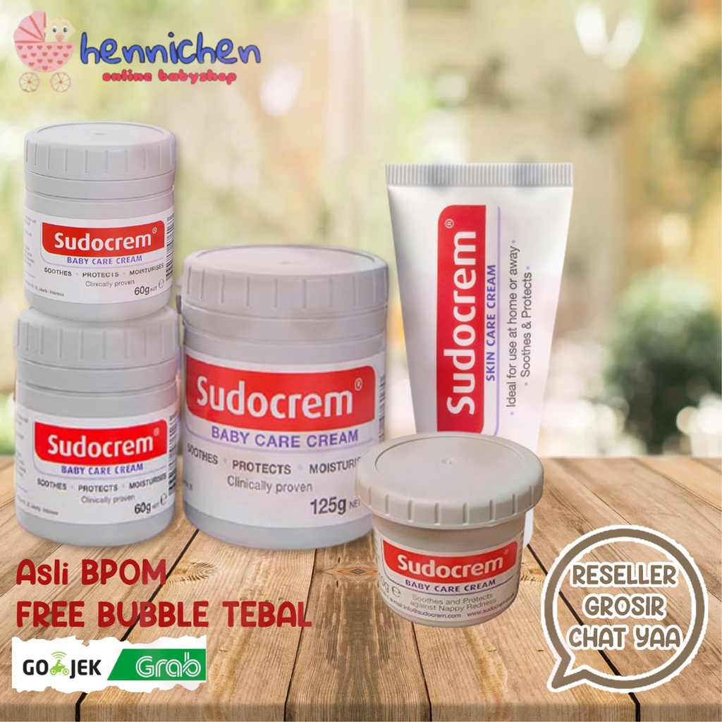 Sudocream 30gr / 60gr / 125gr From Mothercare ASLI Cream ruam eksim jerawat bayi dan luka ASLI ada BPOM