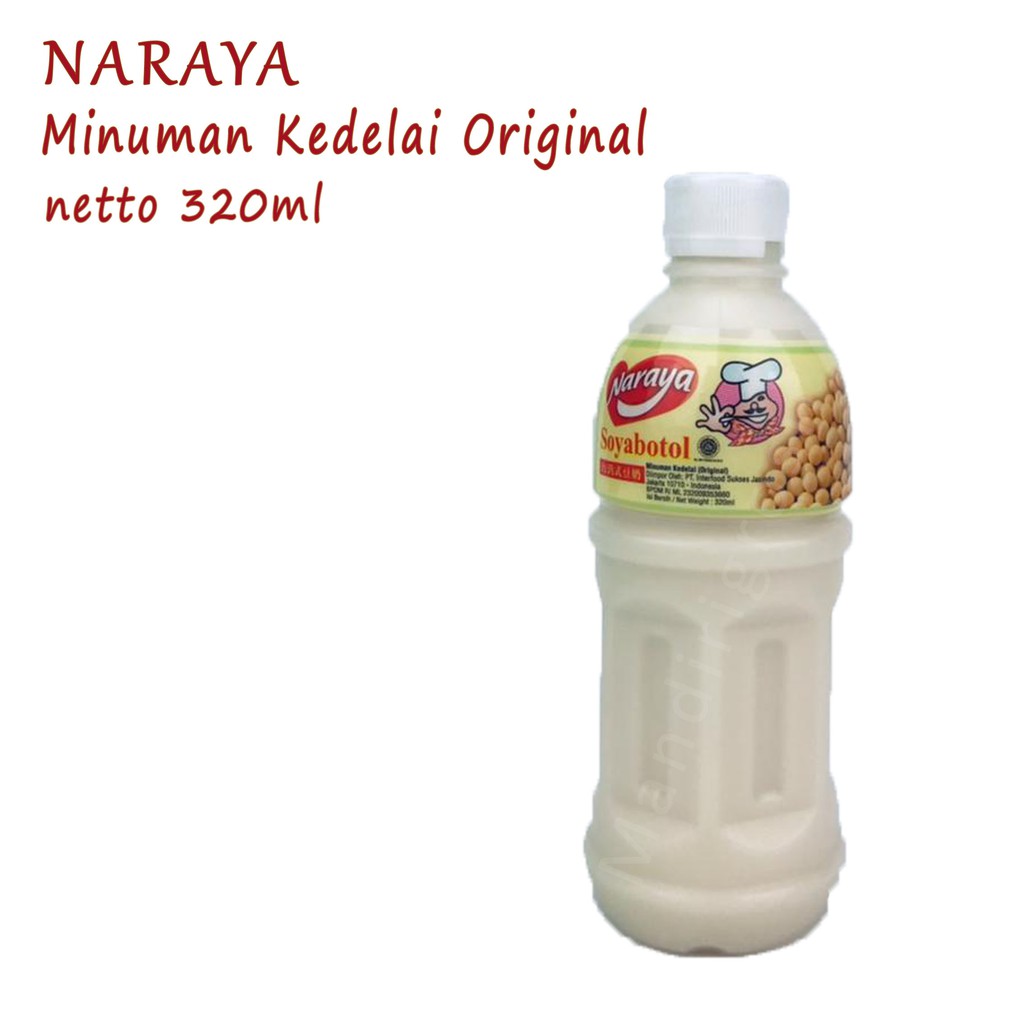 Minuman Kedelai * Naraya * Original * 320ml