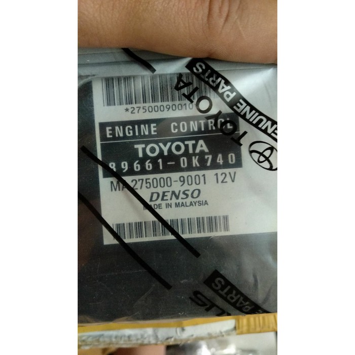 ECU Engine Control Toyota Innova Bensin 89661-OK740 DENSO