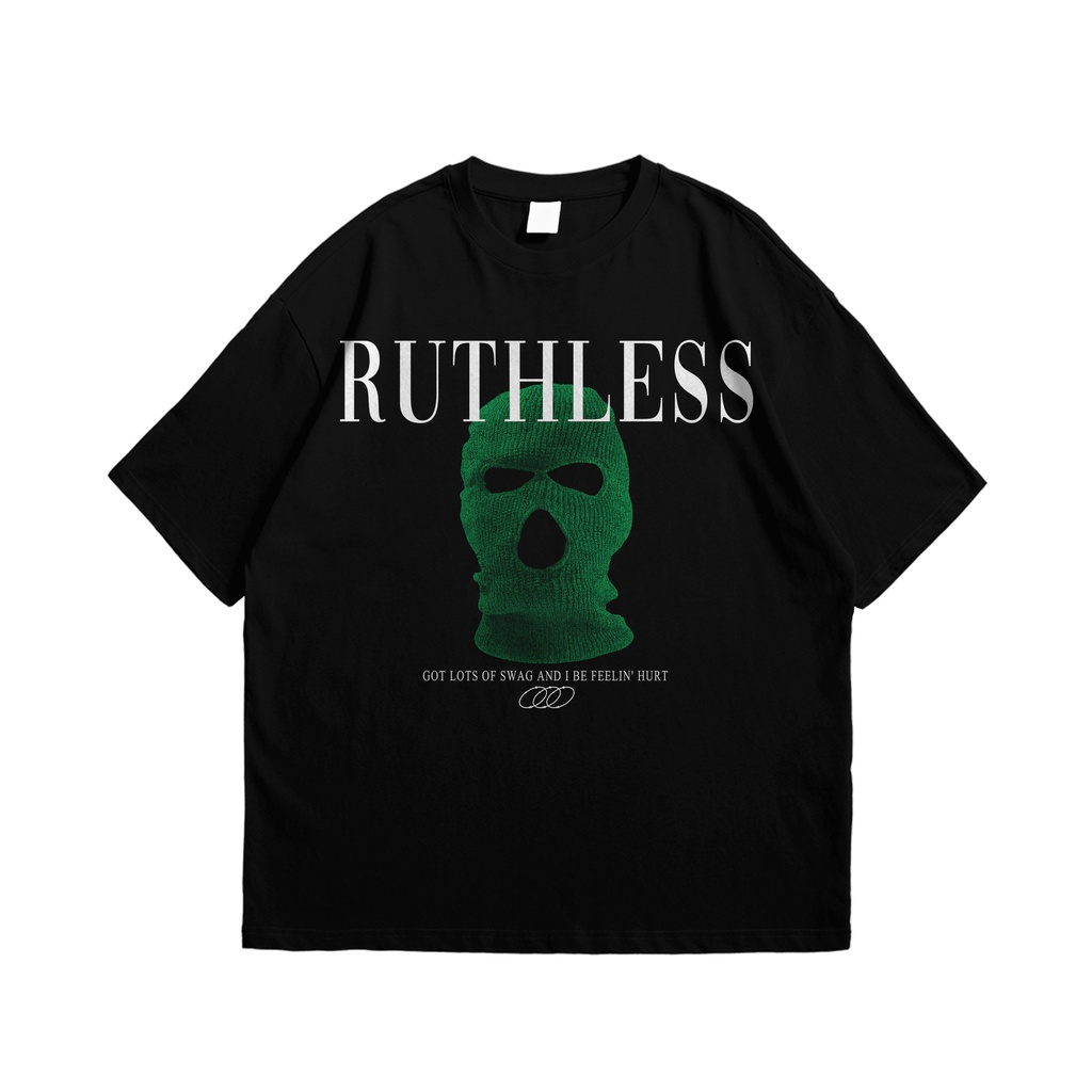 kaos oversize RUTHLESS SKI MASK
