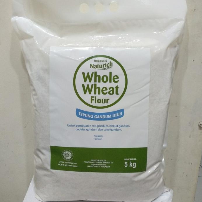 

Tepung Gandum Utuh / Naturich Wholewheat Flour 5kg