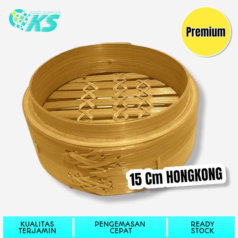 Klakat Bambu Premium 15cm [HONGKONG] Kukusan Dimsum