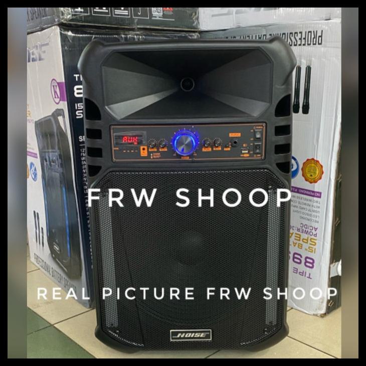 Speaker Portable Noise 899K / Noise 899 K ( Original) 15 Inc , Usb ,Bt Kode 341