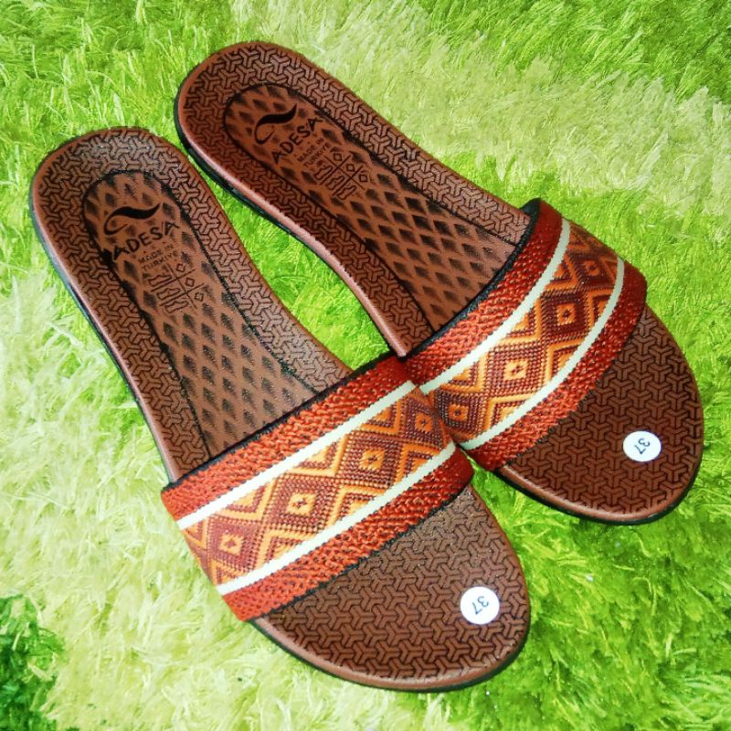 Sandal Selop Rajut Turki Wanita Adesa/ Sandal Turki Rajut Adesa / Sandal Turki Adesa / Sandal Turki SlopAdesa