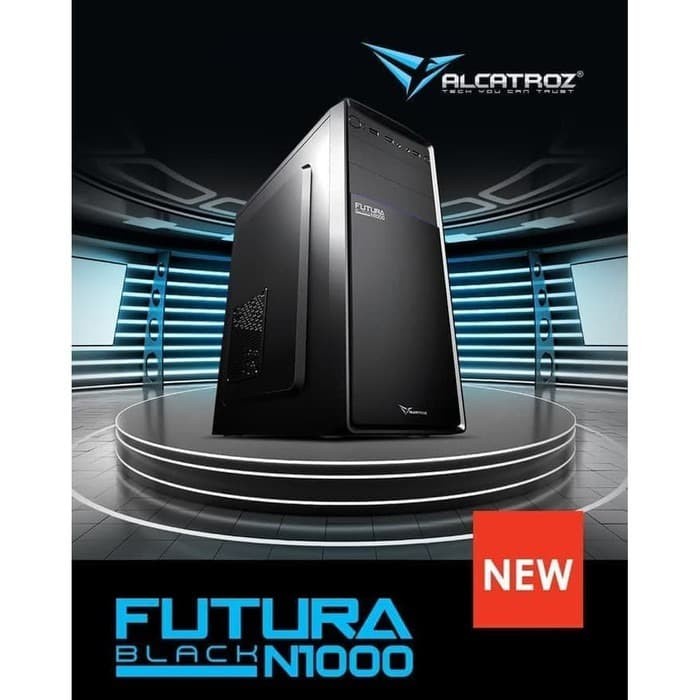 Casing ALCATROZ FUTURA Black N1000 / N2000 / N3000 (PSU 450W, USB 2.0)