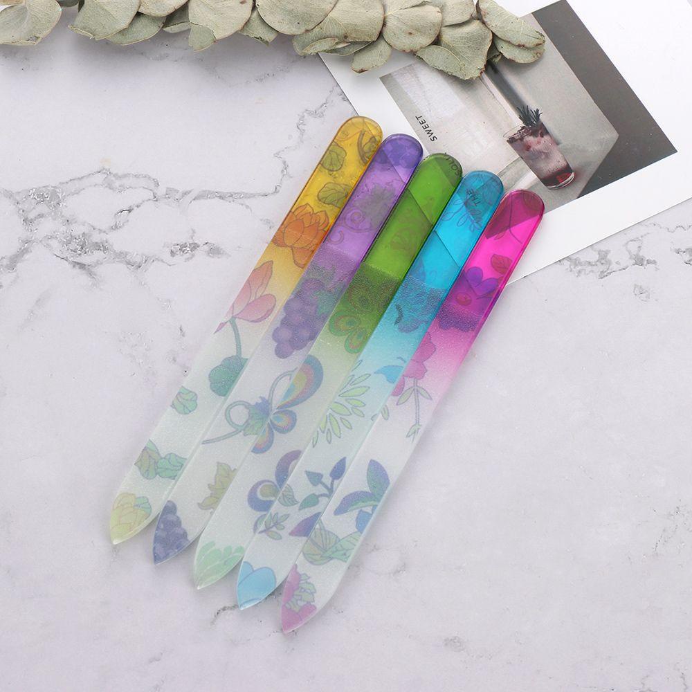 Agustina Kikir Kuku Profesional Untuk Wanita Perempuan Manicure Alat Gerinda Nail Art Kaca Kristal