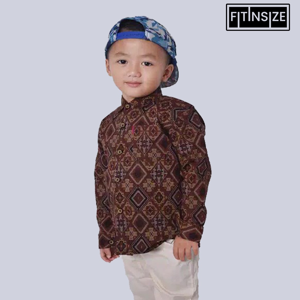 BATIK ANAK Dolby Dolbi Dobi Dobby Doby Tenun Slimfit Katun ATBM Baron Sarimbit Couple Premium Long Black.