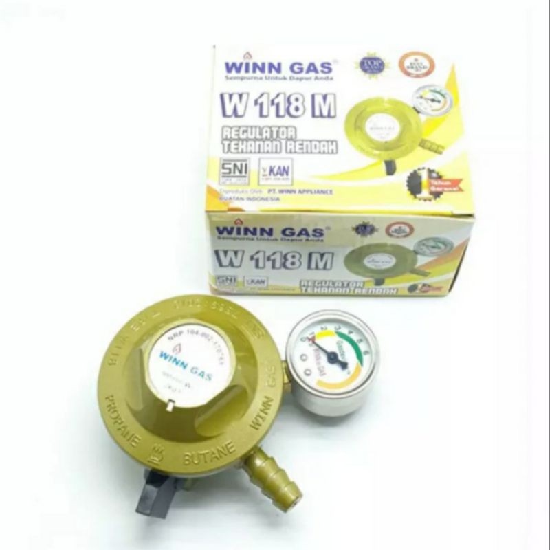 REGULATOR WINN GAS W 118 METER REGULATOR ANTI BOCOR