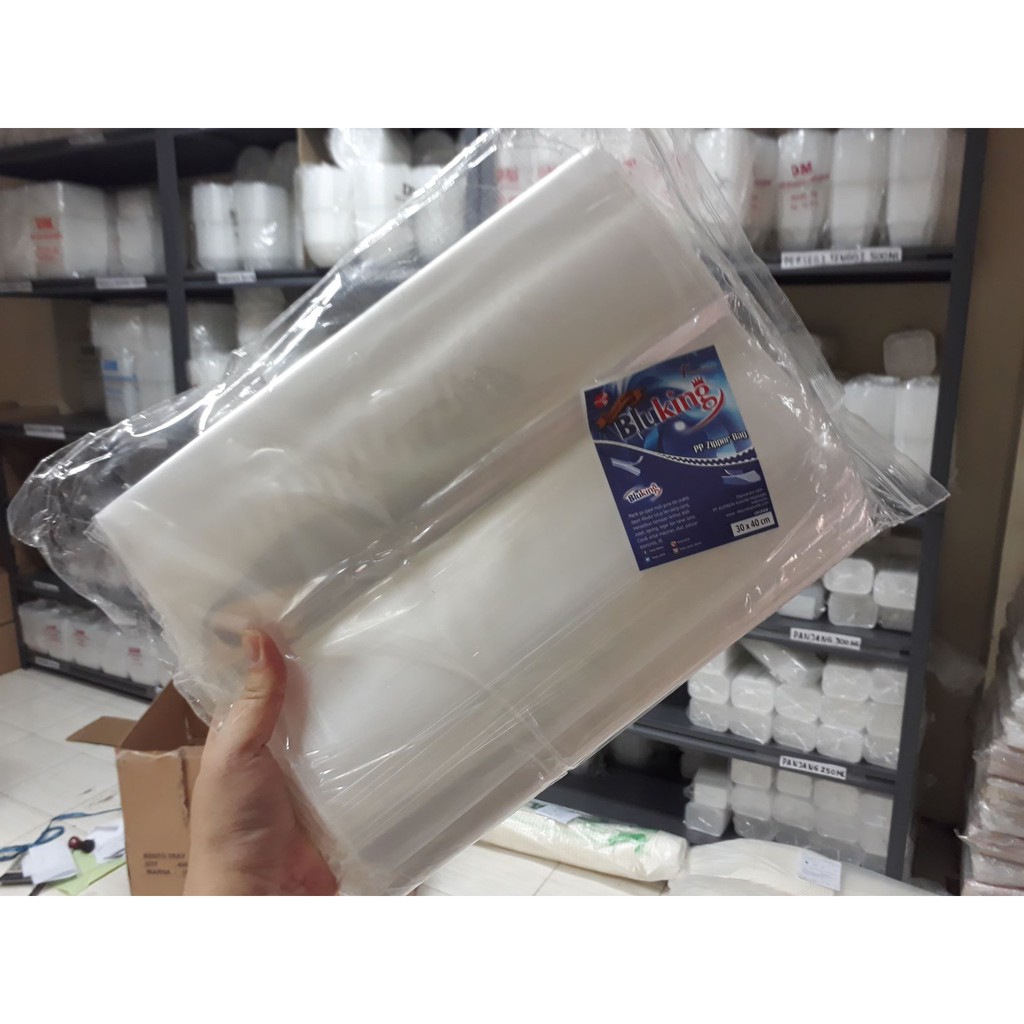 PLASTIK KLIP PP BENING 30x40CM - 30 x 40 CM - 50 MICRON - 100 PCS