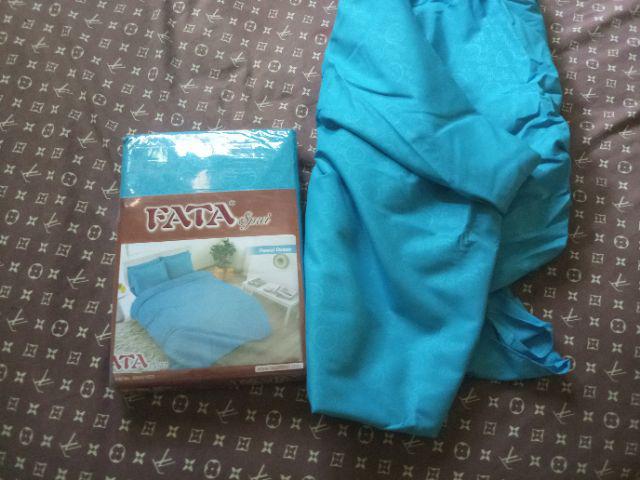 Fata - Sprei Jacquard Emboss Hawai Ocean Size 100x200 / 90x200