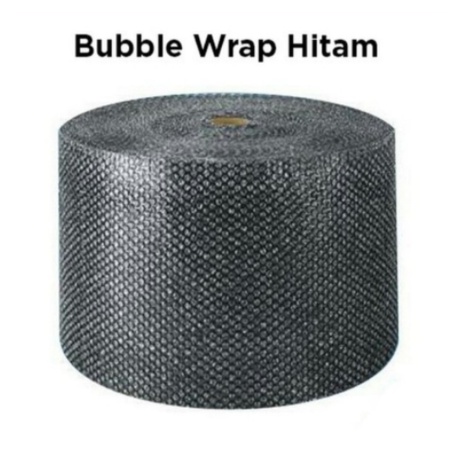 

BUBBLE WRAP PLASTIK PEKING HITAM 30CM x 50 MTR