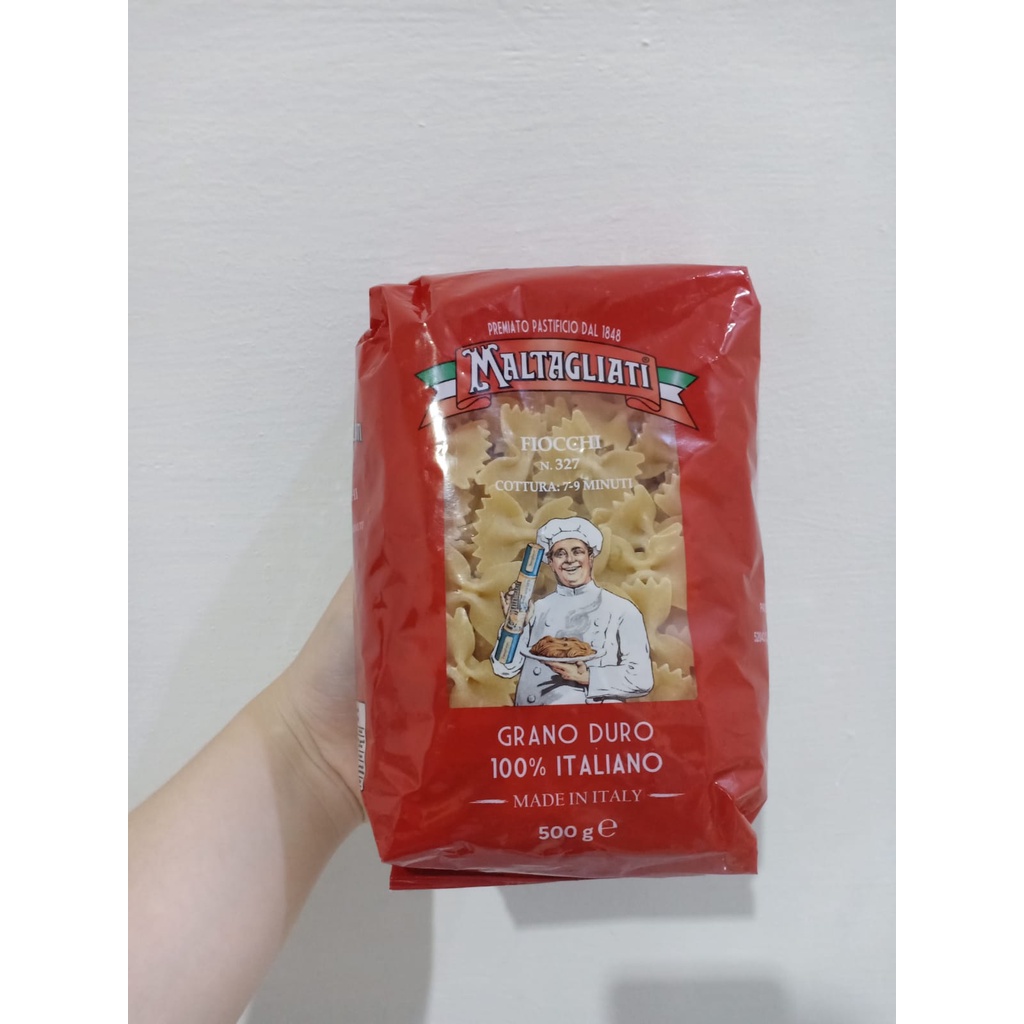 

Maltagliati Fiocchi No.327 500gr/Grano Duro 100% Italiano/Pasta Import