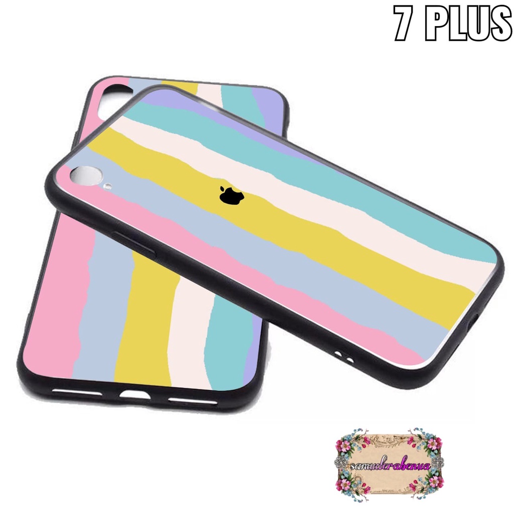 SS046 CASE RAINBOW IPHONE 6 7 7+ X XS SB2698