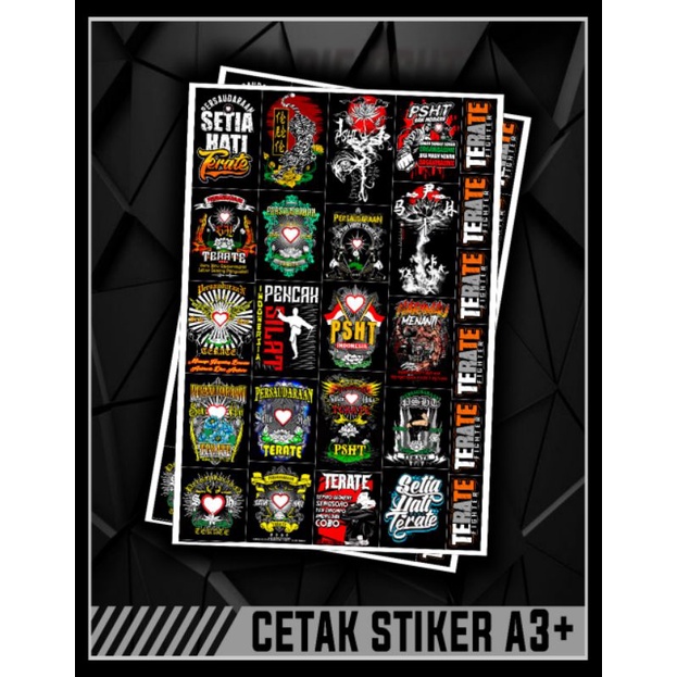

(BISA COD) STIKER LEMBAR PSHT STIKER PSHT STIKER LEMBAR TERATE
