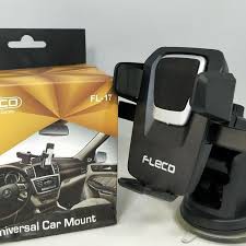 Car Holder FLECO FL-17 ORIGINAL / Holder Mobil Fleco FL-17 - Hitam