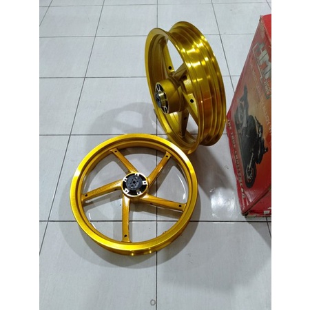 Readyy  Velg racing megapro lama primus glpro neoteck ring 17 velg racing lebar HMF RACING  Stok