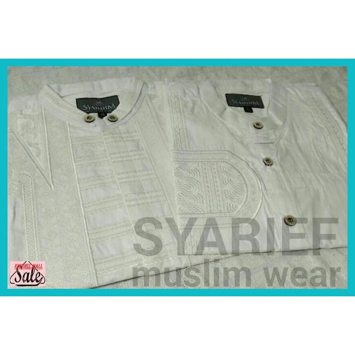 KOKODEWASA- BAJU KOKO LENGAN PANJANG HIGH QUALITY - RESSY / SYAHDIKA - PUTIH, M -FASHION-MUSLIM.