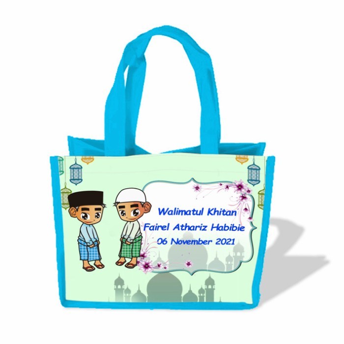 

Tas Goodie Bag Karakter Ulang Tahun Sunatan Aqiqahan Selamatan CUSTOM