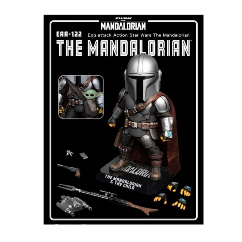Beast kingdom Star Wars The Mandalorian EAA-122 Action Figure