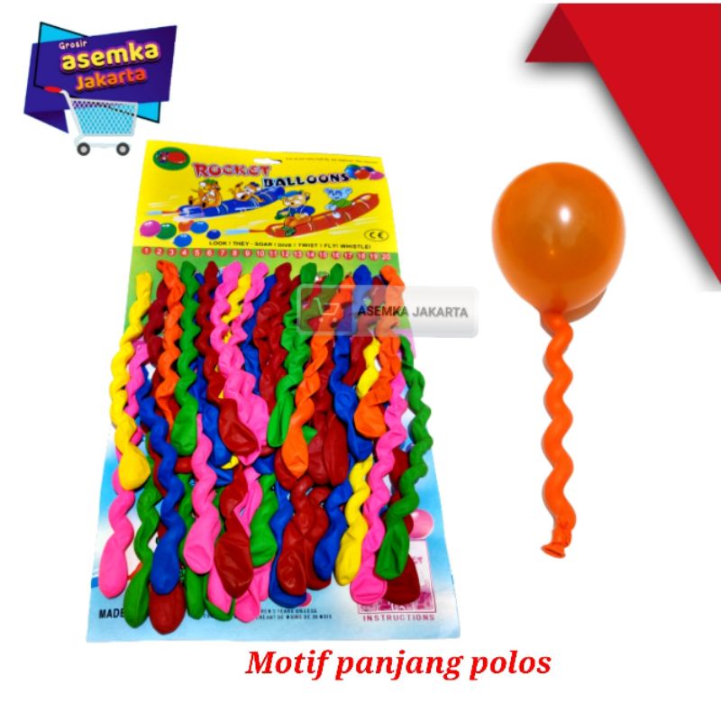 Balon bulat Ulir Warna warni balon ultah balon pesta  isi 40pcs grosir
