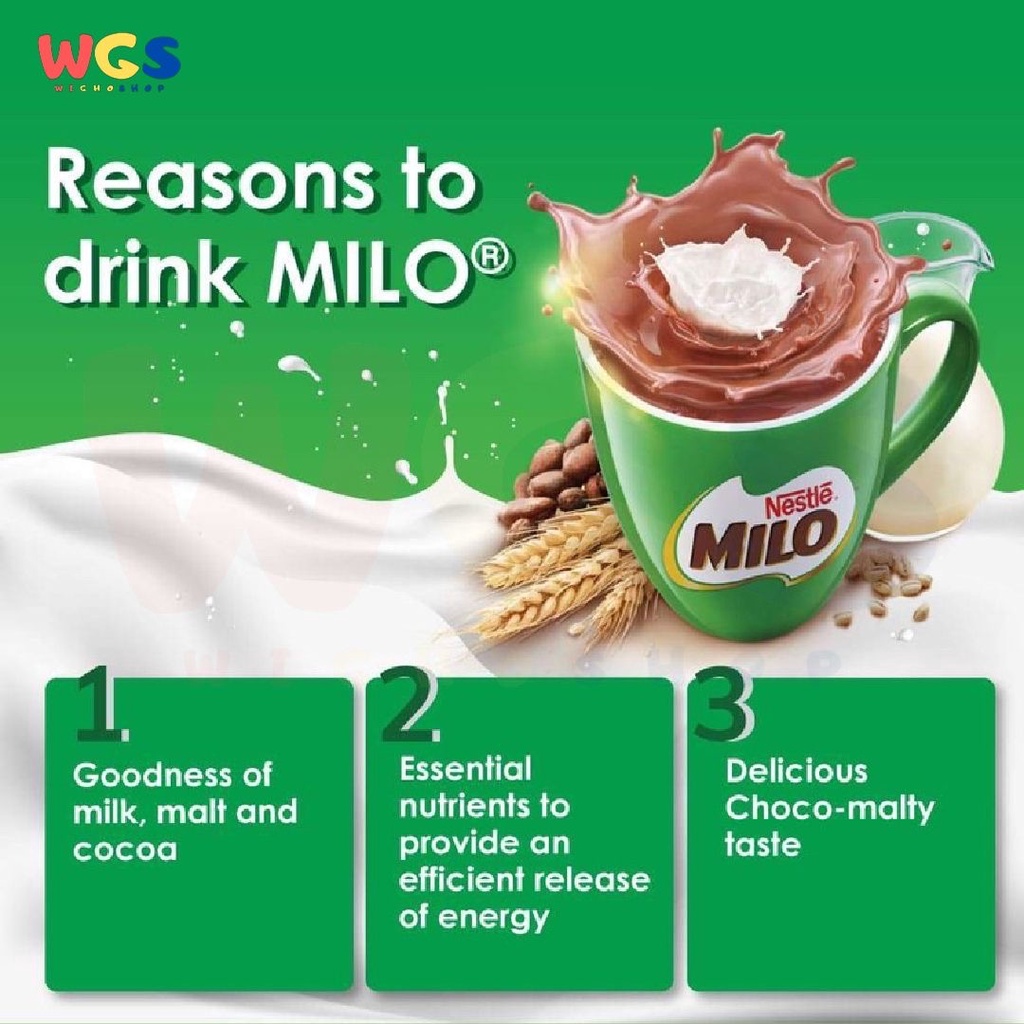 Milo Instant Australian Recipe Goodness of Malt Milk &amp; Cocoa 15s x 30g