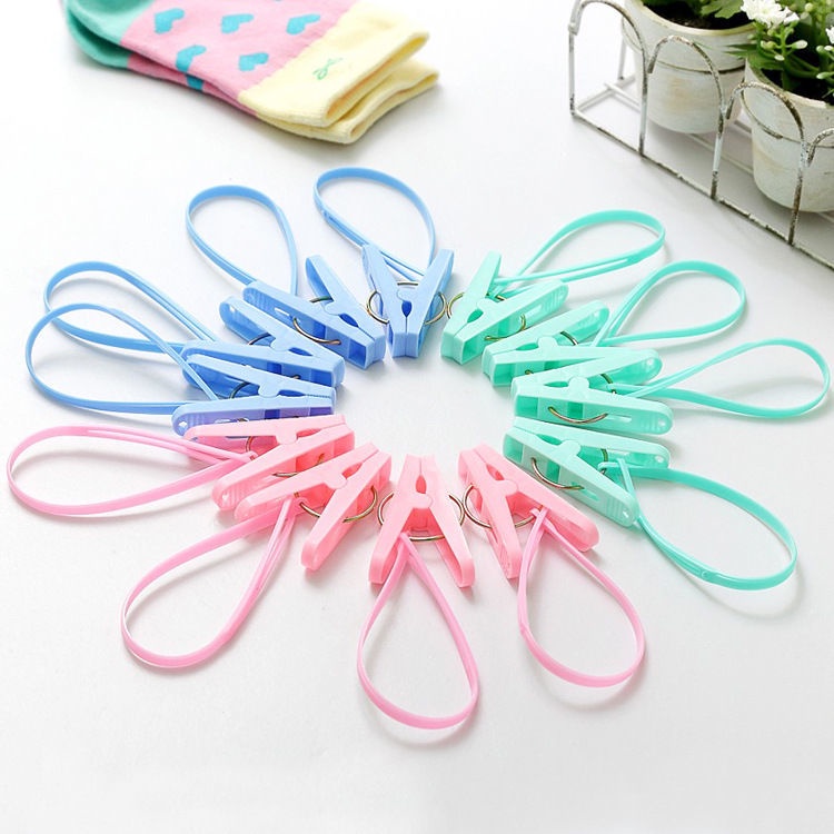 HOVELSHOP Jepit Jemuran Outin Plastik Penjepit Pakaian Dry Clips 1 Set