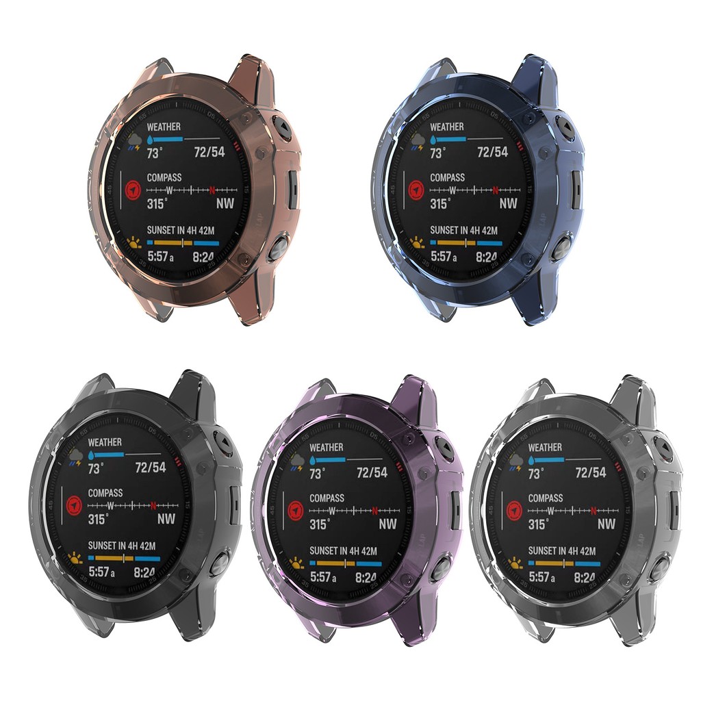 Soft Case Smartwatch Garmin Fenix 6 6pro/6s 6spro/6x 6xpro Bahan Tpu