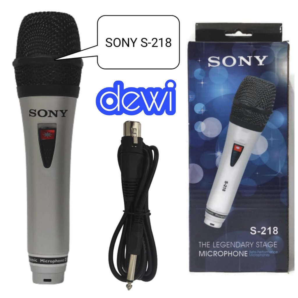 MIC MURAH MICROPHONE KABEL MIK JACK BESAR TERMASUK KABEL