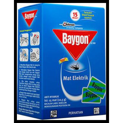 REFILL BAYGON MAT ELEKTRIK LAVENDER ISI ULANG MATT OBAT NYAMUK ISI 30