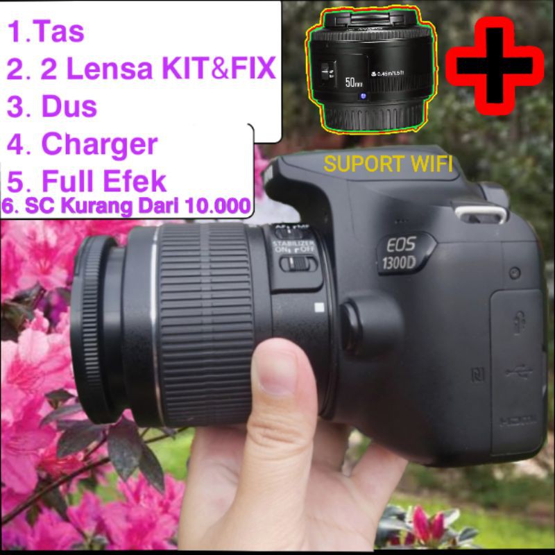 Kamera Canon Eos 1300D Bekas