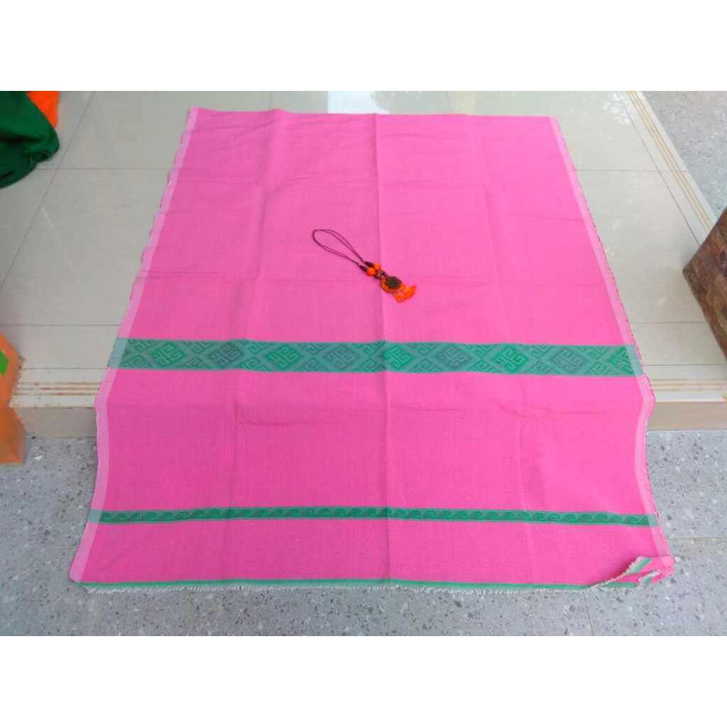 [READY] TENUN PARUKI TORAJA BABY PINK TEBAL