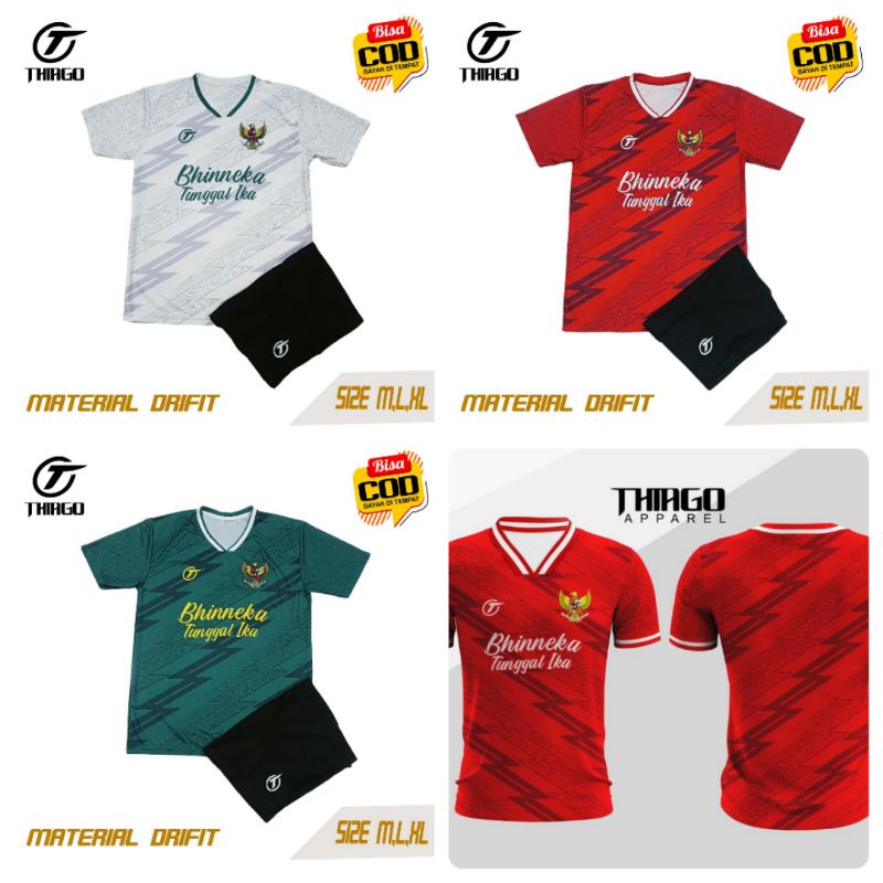 SPORTONE/JERSEY BOLA TIMNAS INDONESIA/KAOS BOLA PRINTING MURAH/JERSEY BOLA DRIFIT MURAH