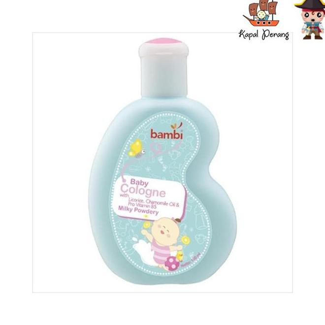 Jual Bambi Baby Cologne 100Ml - Milky Powdery | Shopee Indonesia